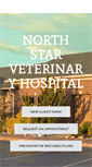 Mobile Screenshot of northstarveterinaryhospital.com